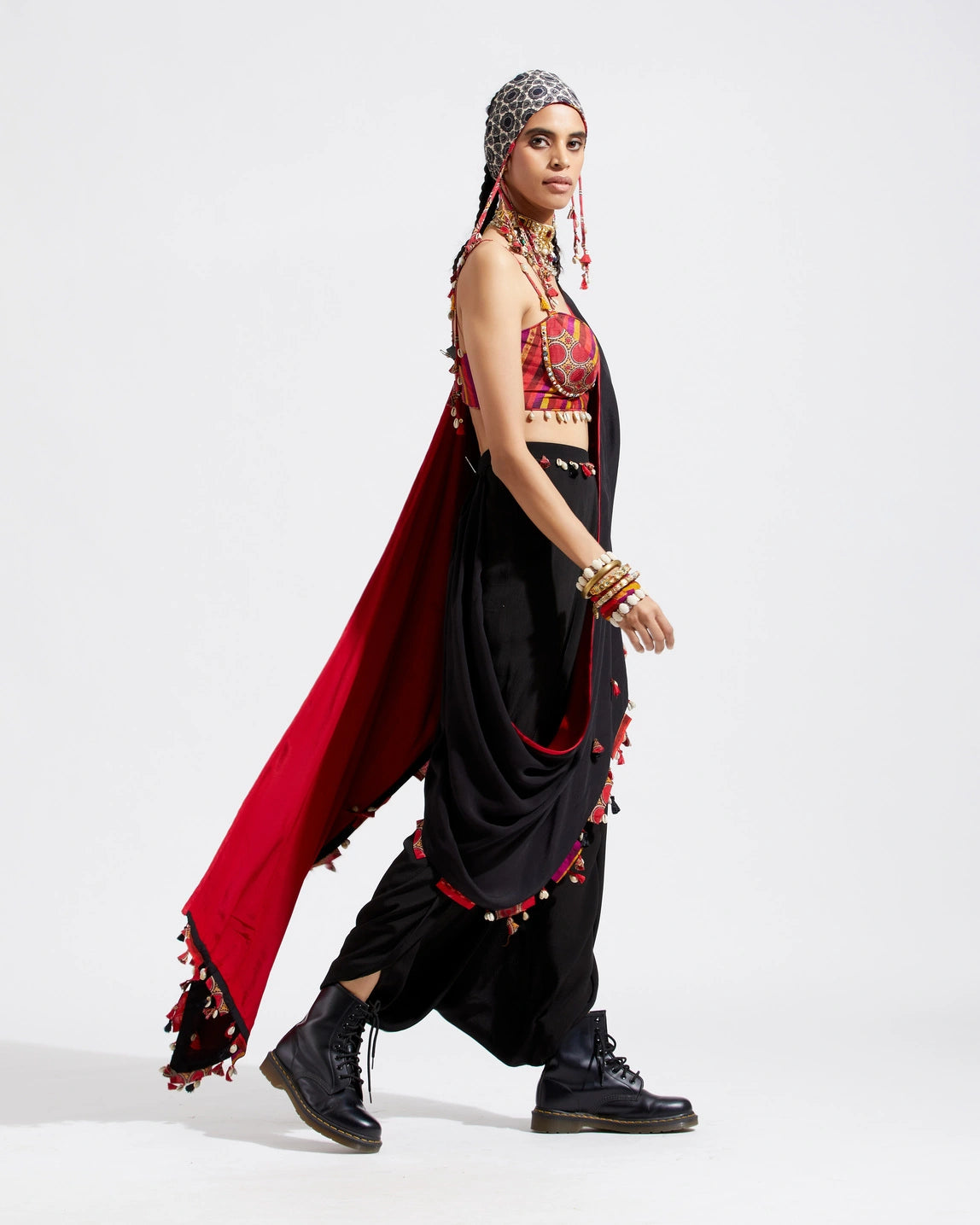 SADHAVI DRAPE SAREE