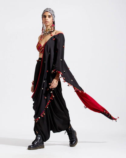 SADHAVI DRAPE SAREE
