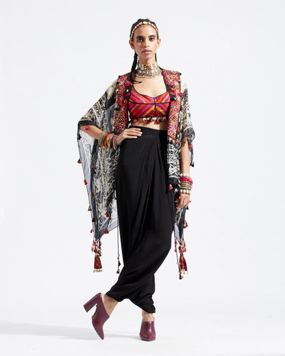 VENI DUPATTA JACKET SET