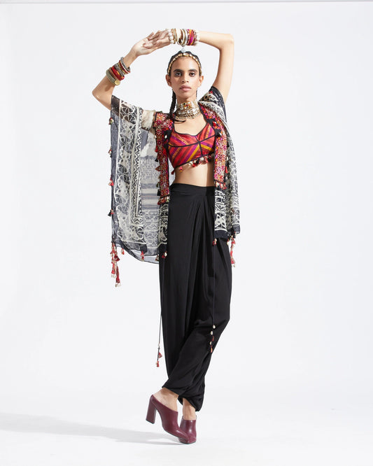 VENI DUPATTA JACKET SET