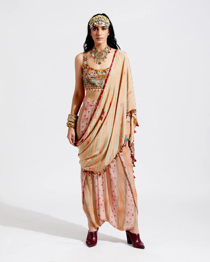 SADHAVI DRAPE SAREE