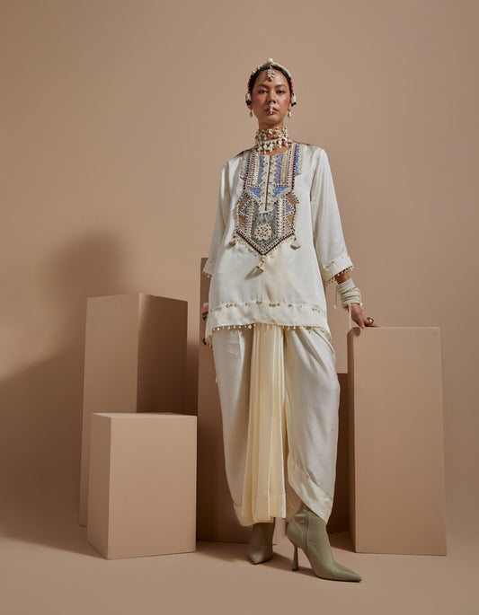 MITRA SHORT KURTA SET