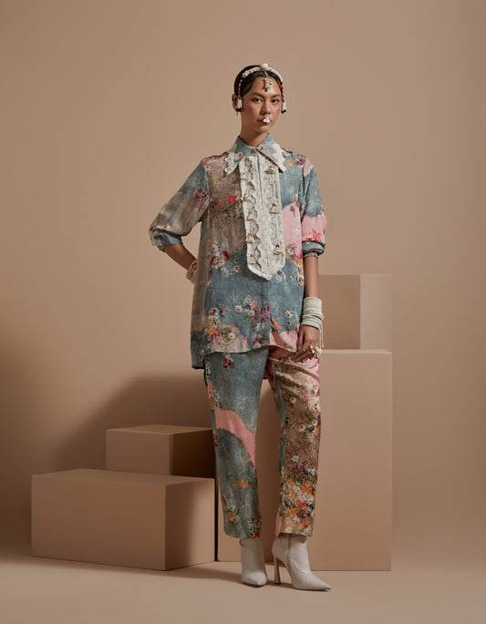 ATRI STRAIGHT SHIRT SET