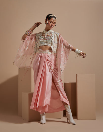 VENI DUPATTA JACKET SET