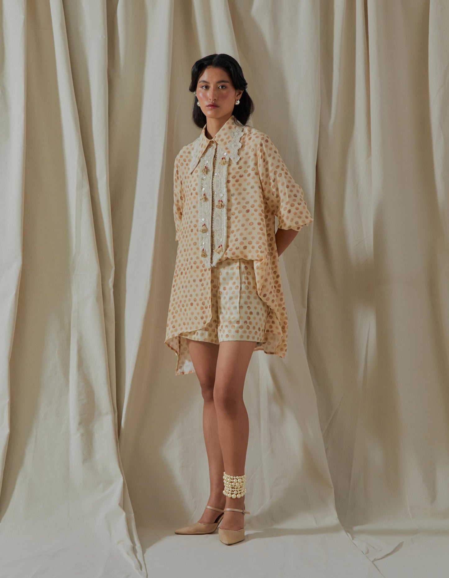ATRI STRAIGHT SHIRT SET