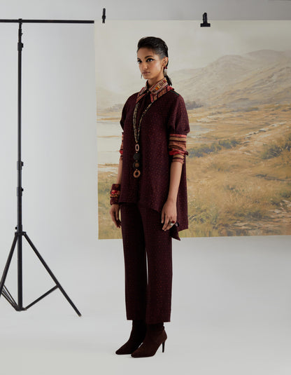 ATRI STRAIGHT SHIRT SET