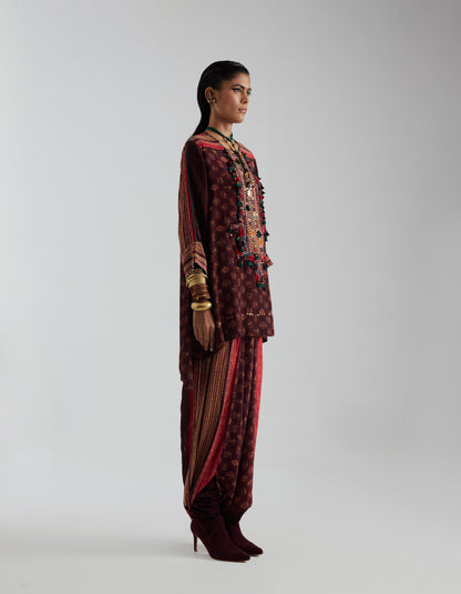 MITRA SHORT KURTA SET