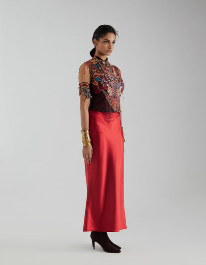 INAQ CORSET TOP SET