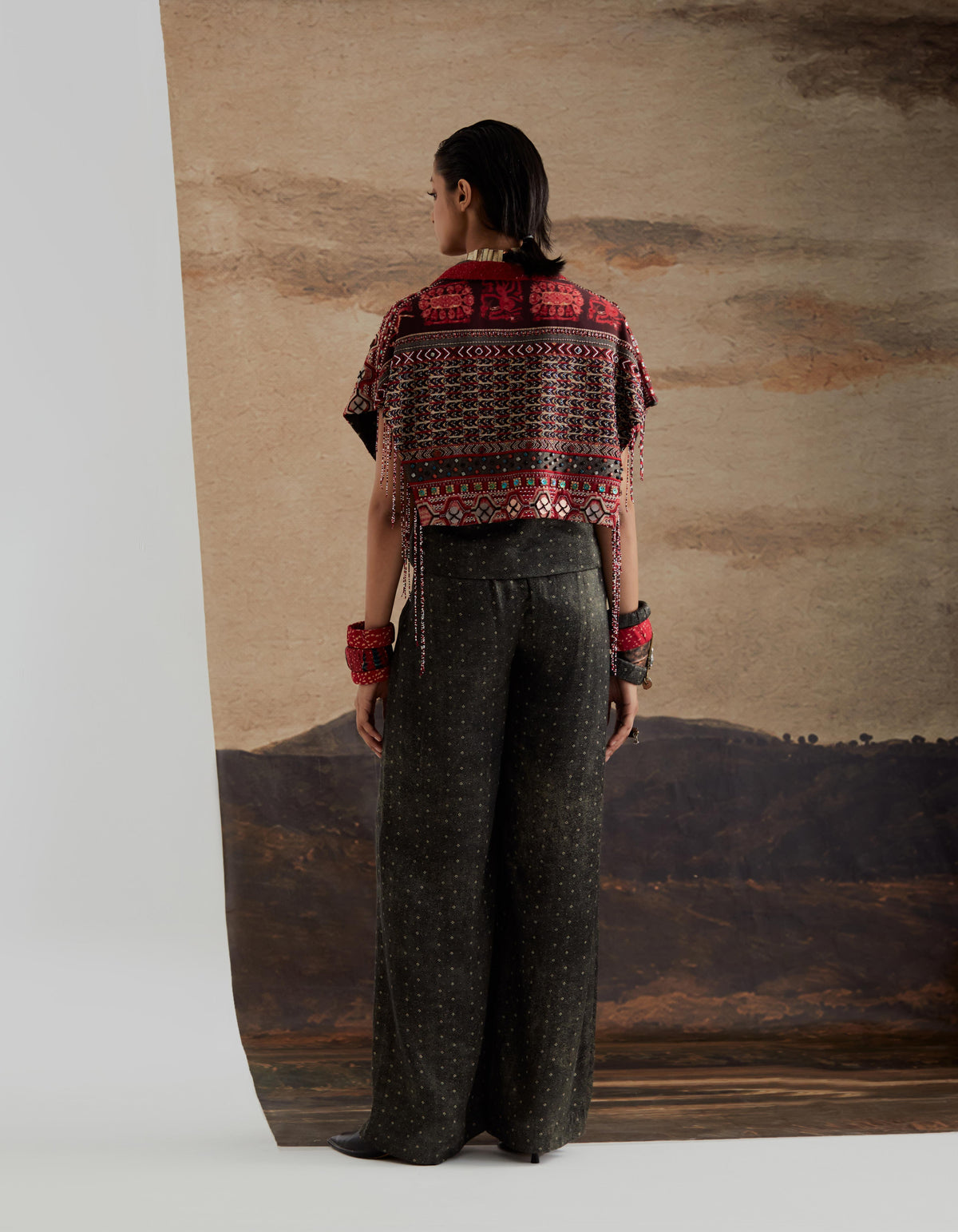 ZOA CROPPED TRENCH SET