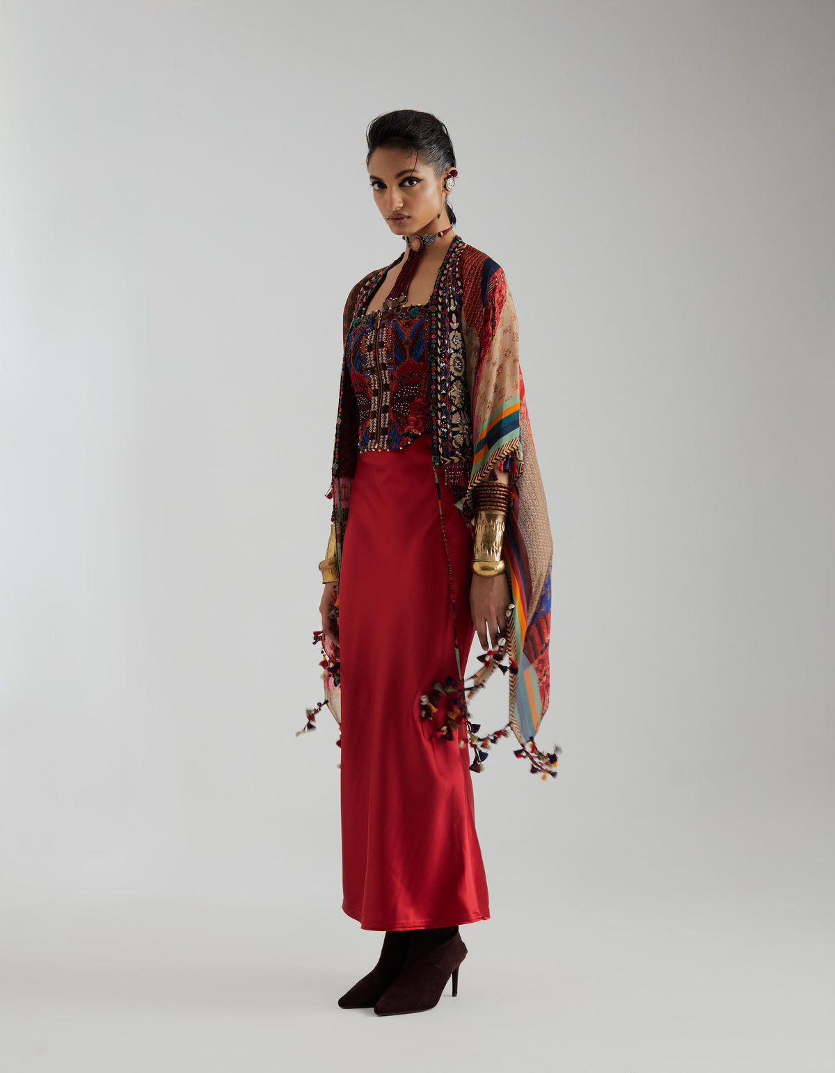 VENI DUPATTA JACKET SET