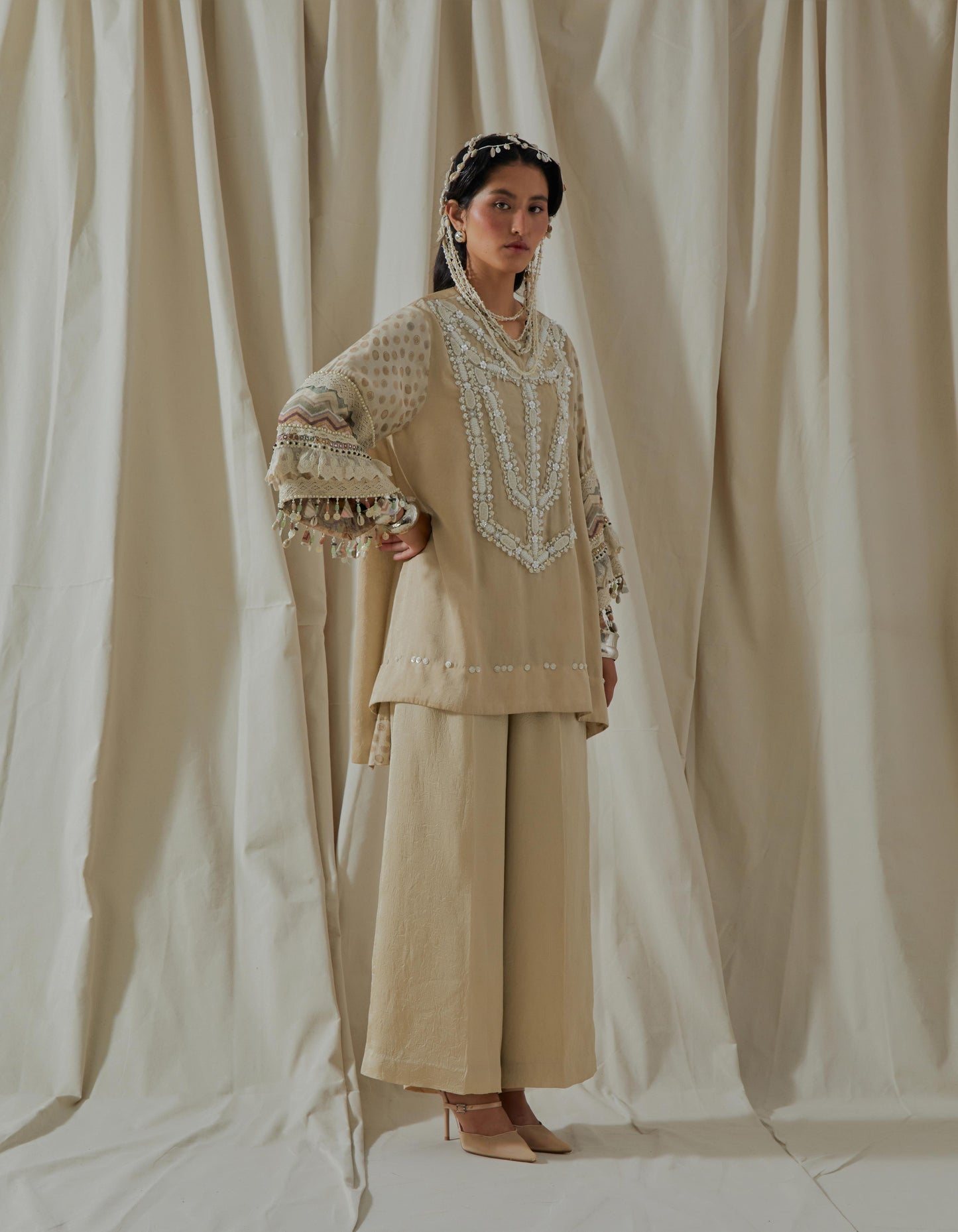MITRA SHORT KURTA SET
