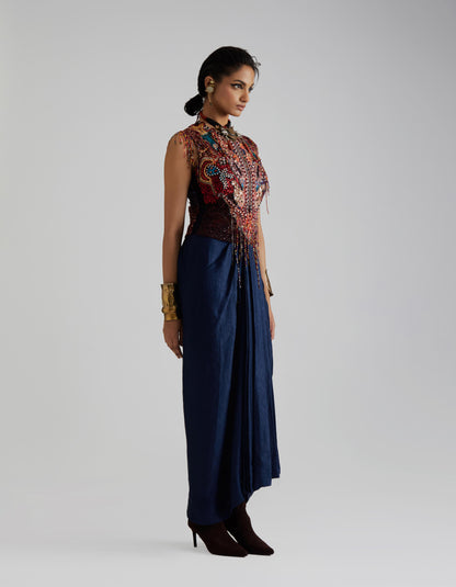 INAQ CORSET TOP SET