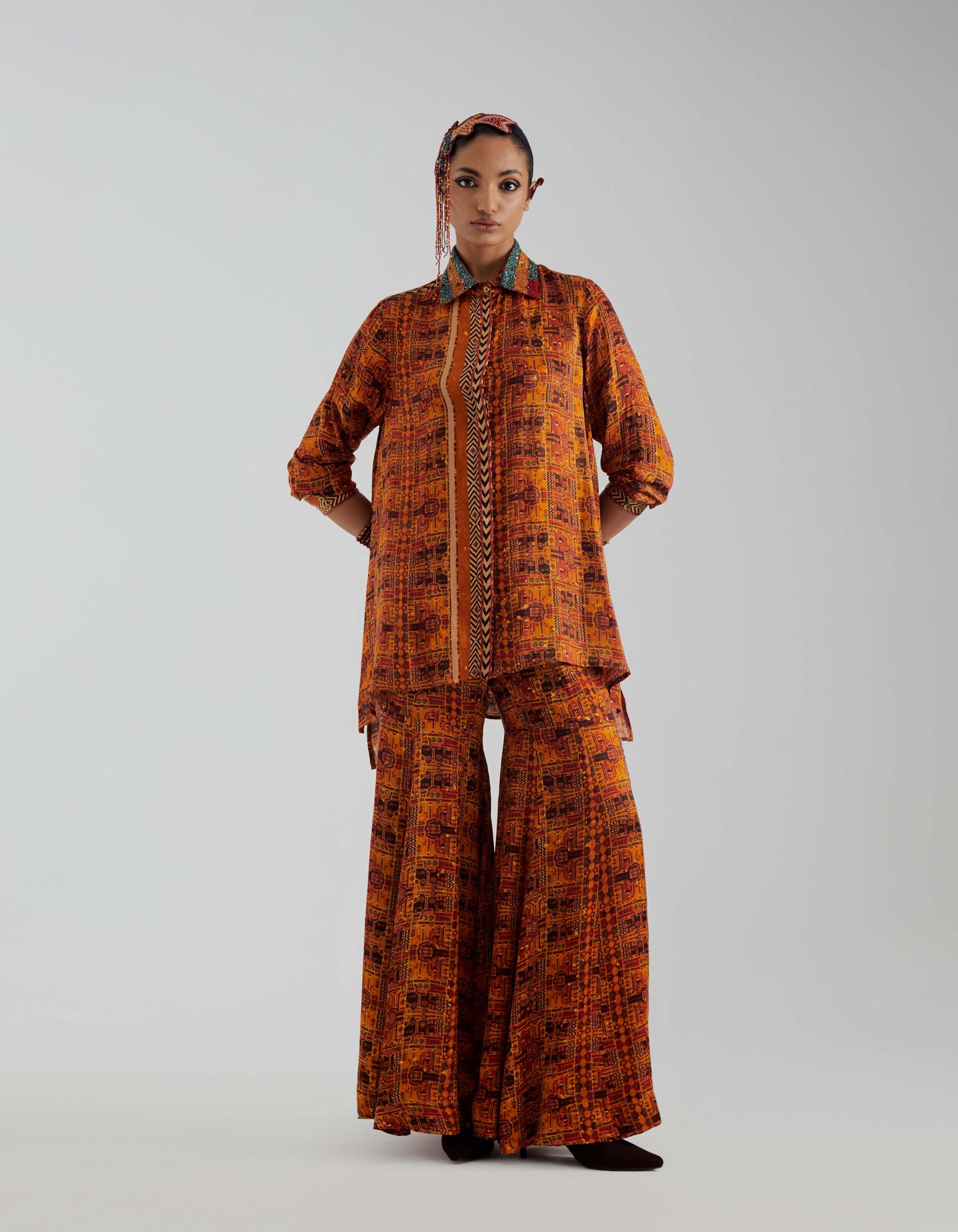 ATRI STRAIGHT SHIRT SET