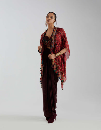 VENI DUPATTA JACKET SET