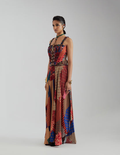 OVIYA SCULPTED BLOUSE