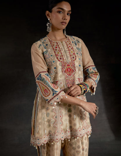 MITRA SHORT KURTA SET