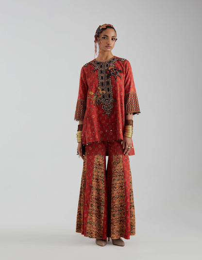 MITRA SHORT KURTA SET