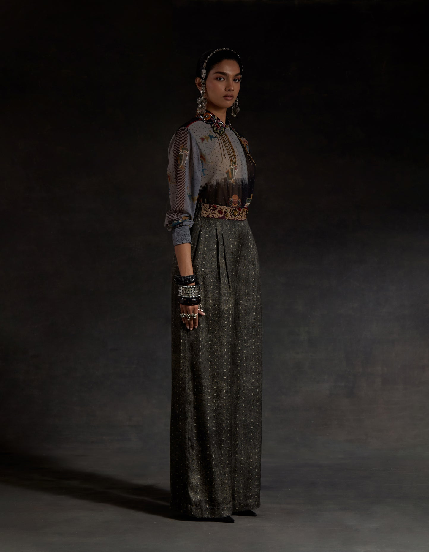 ATRI STRAIGHT SHIRT SET