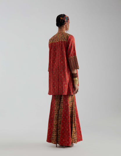 VENI DUPATTA JACKET SET
