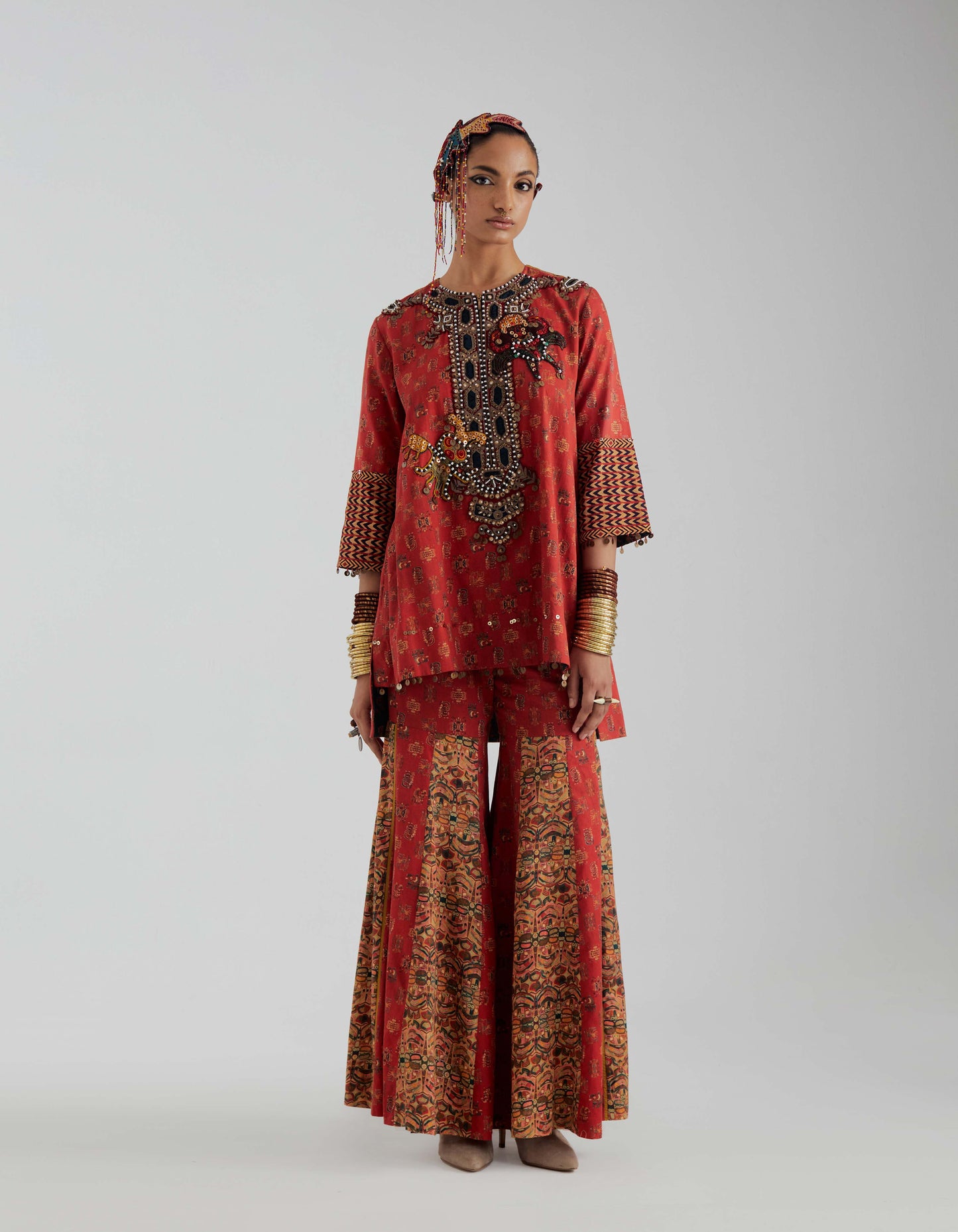 MITRA SHORT KURTA SET