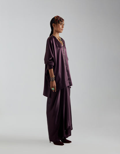 KURU TRAPEZE KURTA SET