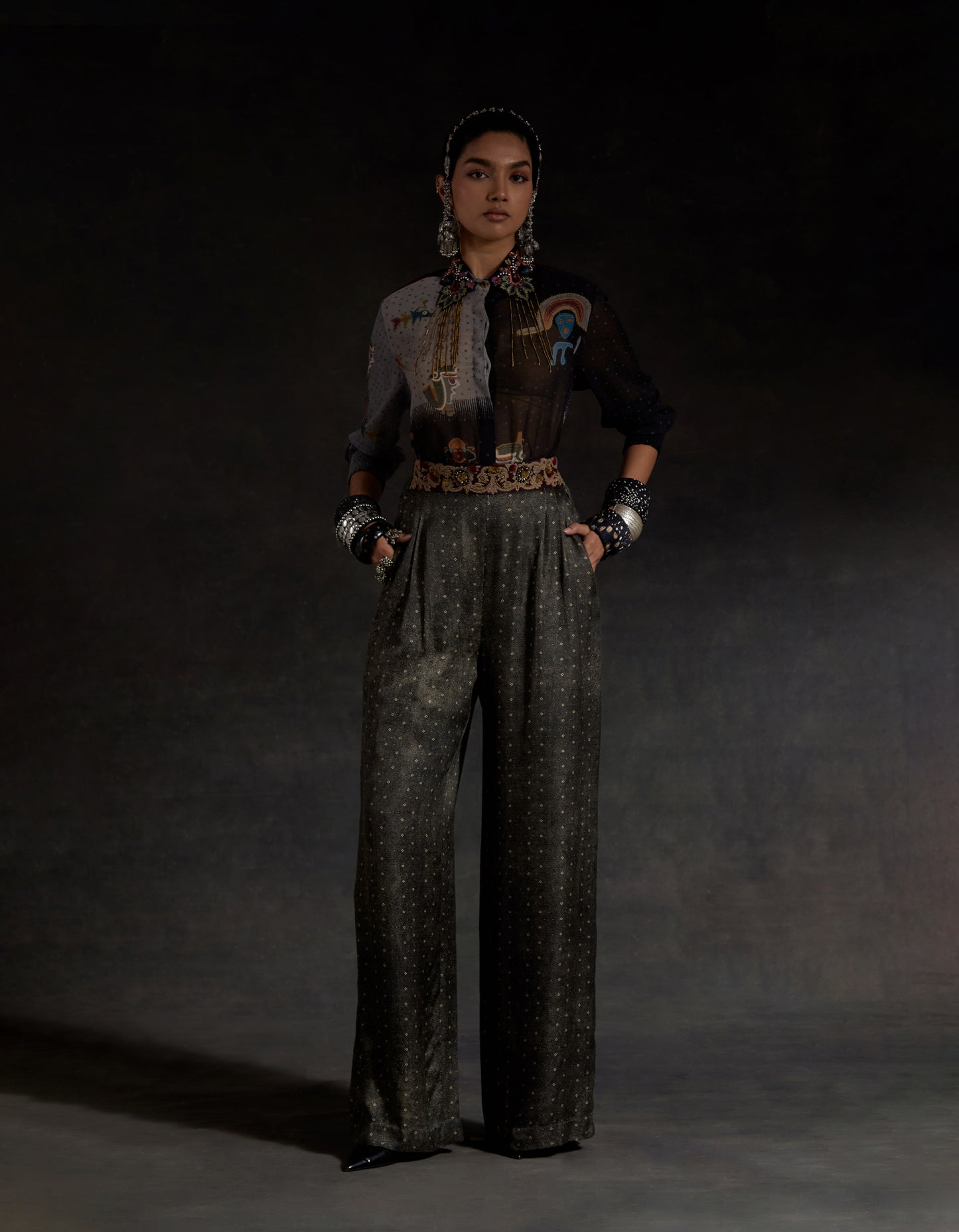 ATRI STRAIGHT SHIRT SET