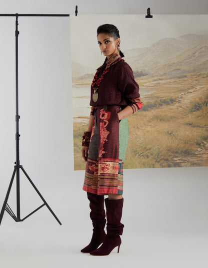 ATRI STRAIGHT SHIRT SET
