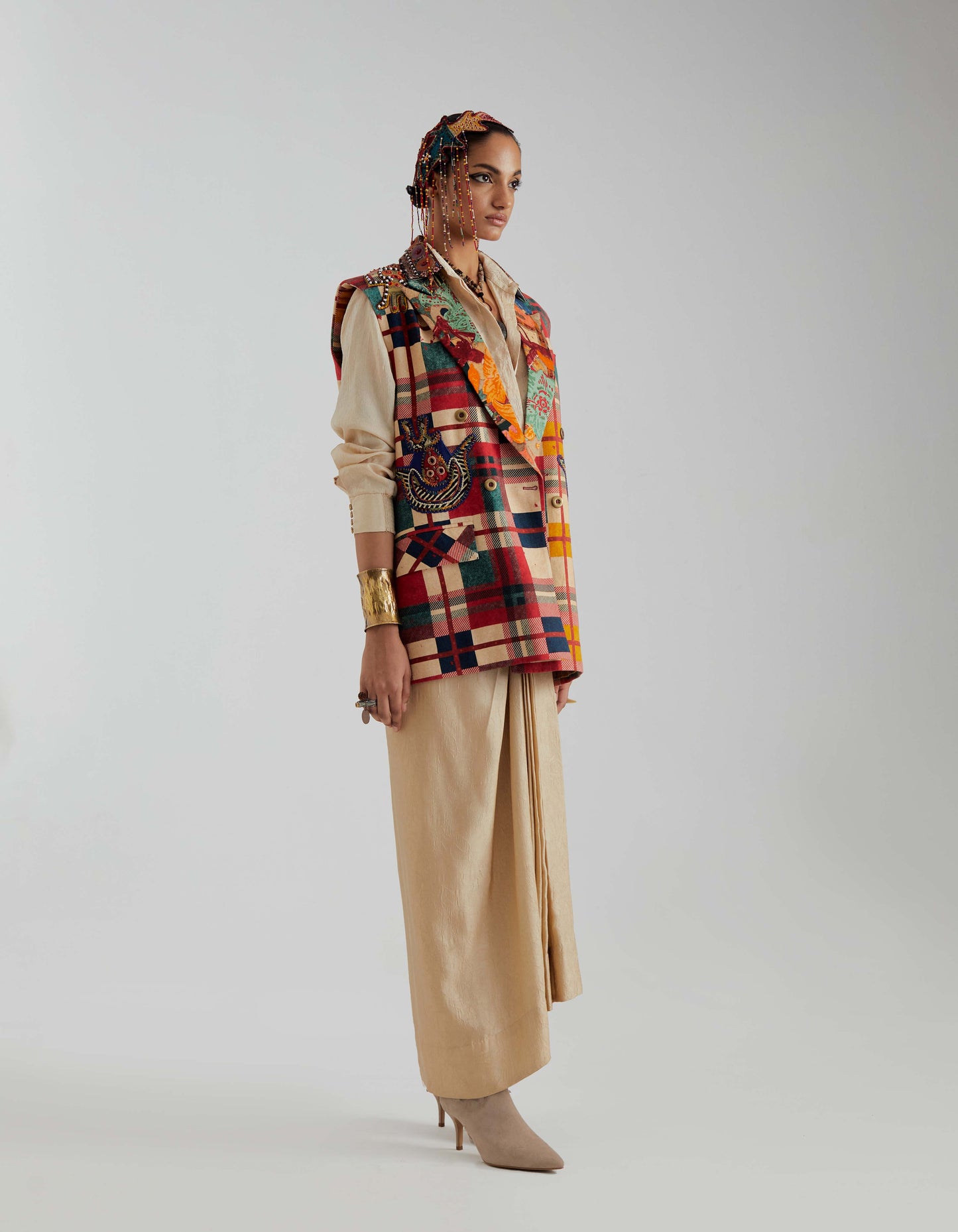 NOORI DOUBLE BREASTED VEST