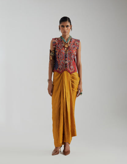 DHAARA WAISTCOAT SET