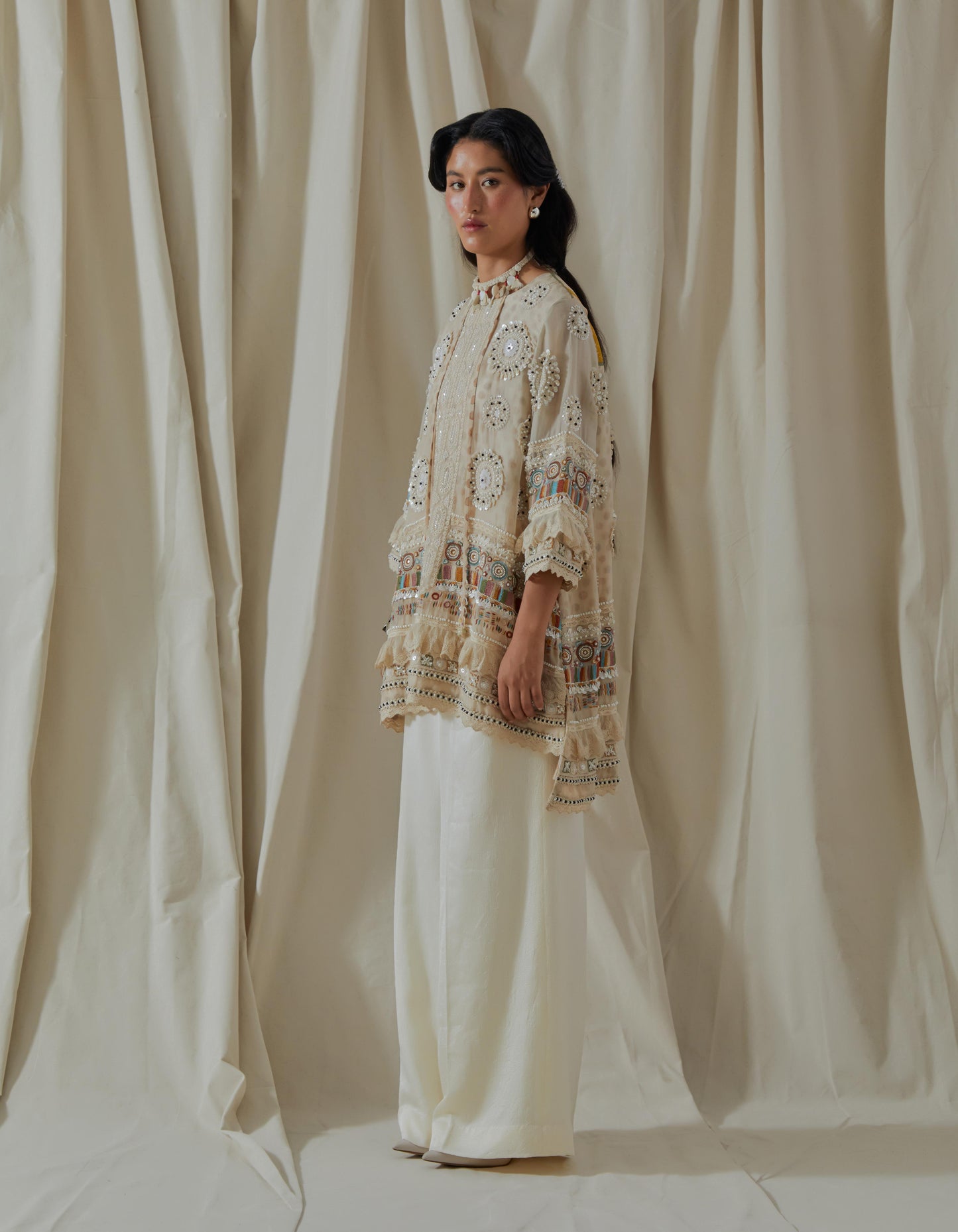 MITRA SHORT KURTA SET