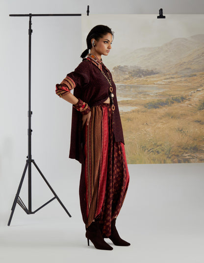 ATRI STRAIGHT SHIRT SET
