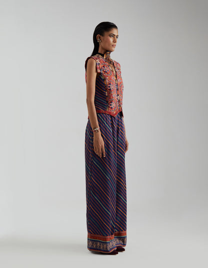 DHAARA WAISTCOAT SET