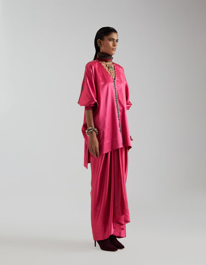 KURU TRAPEZE KURTA SET