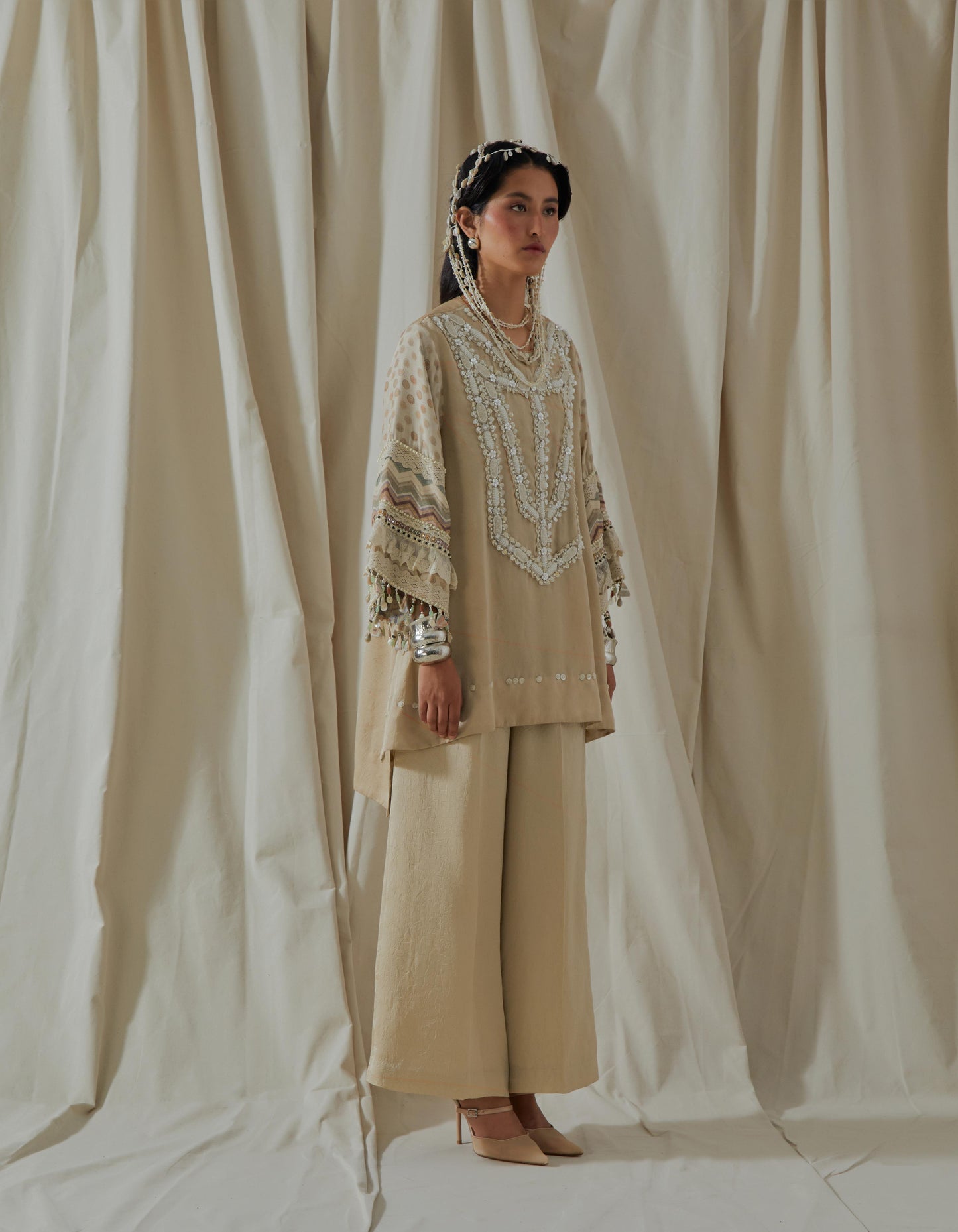 MITRA SHORT KURTA SET