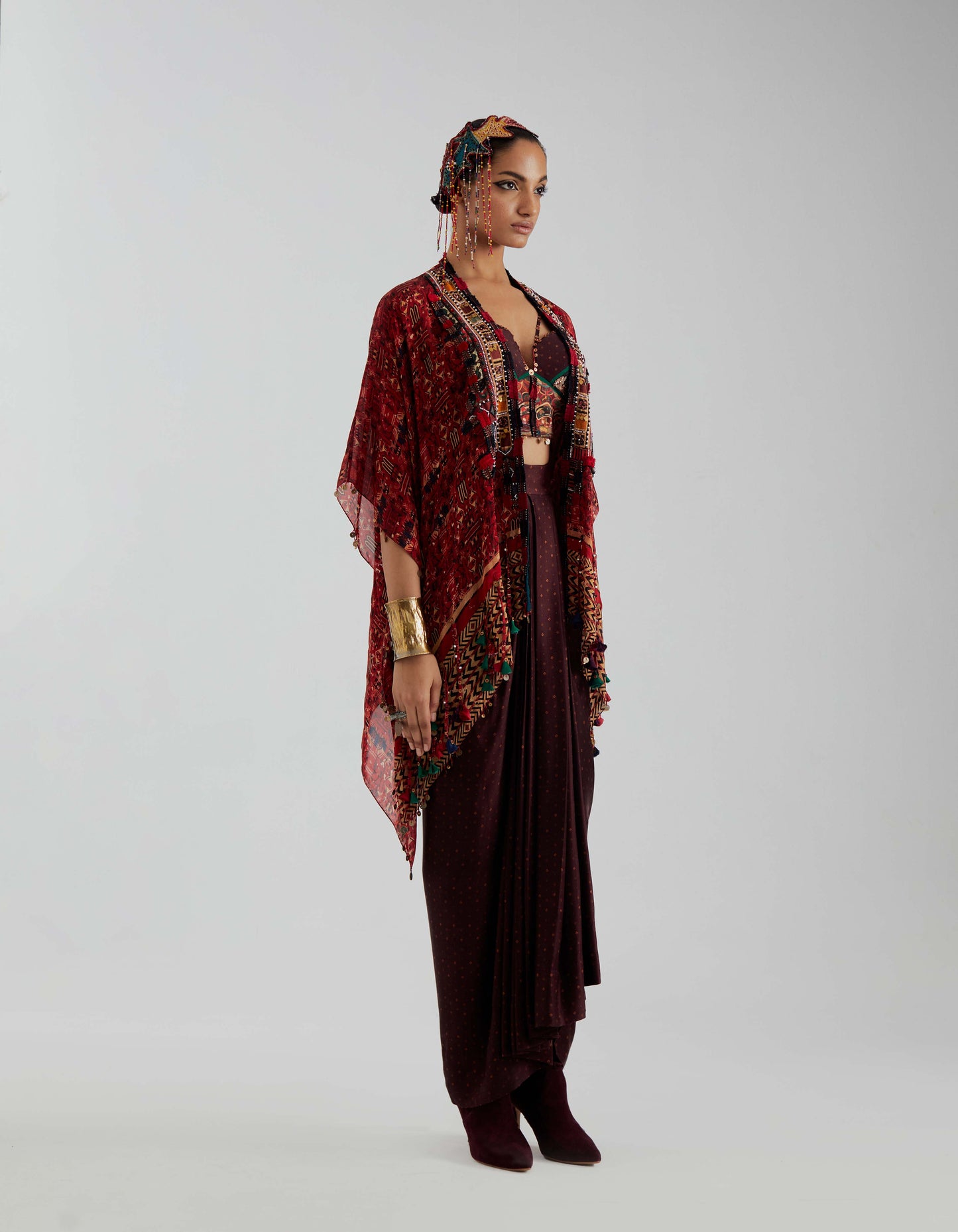 VENI DUPATTA JACKET SET