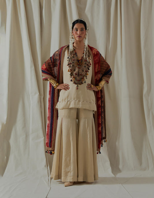 MITRA SHORT KURTA SET