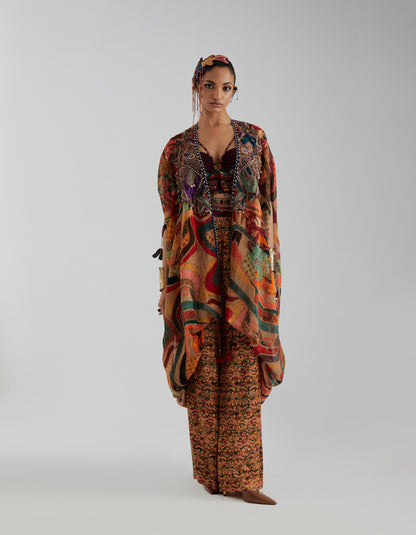 RITU KAFTAN JACKET SET