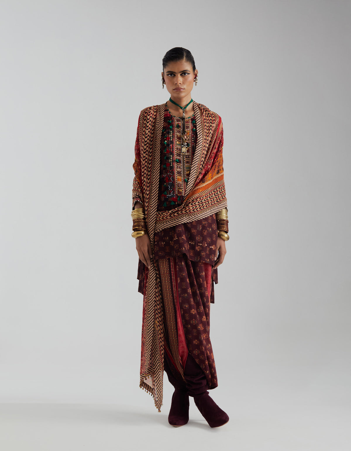 MITRA SHORT KURTA SET