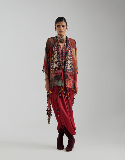 VENI DUPATTA JACKET SET