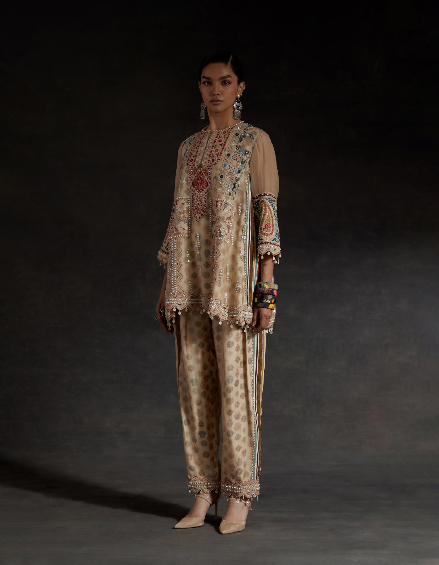 MITRA SHORT KURTA SET