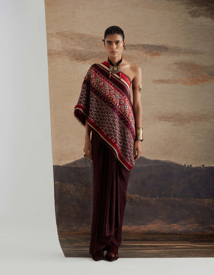 RASA ONE SHOULDER TOP SET