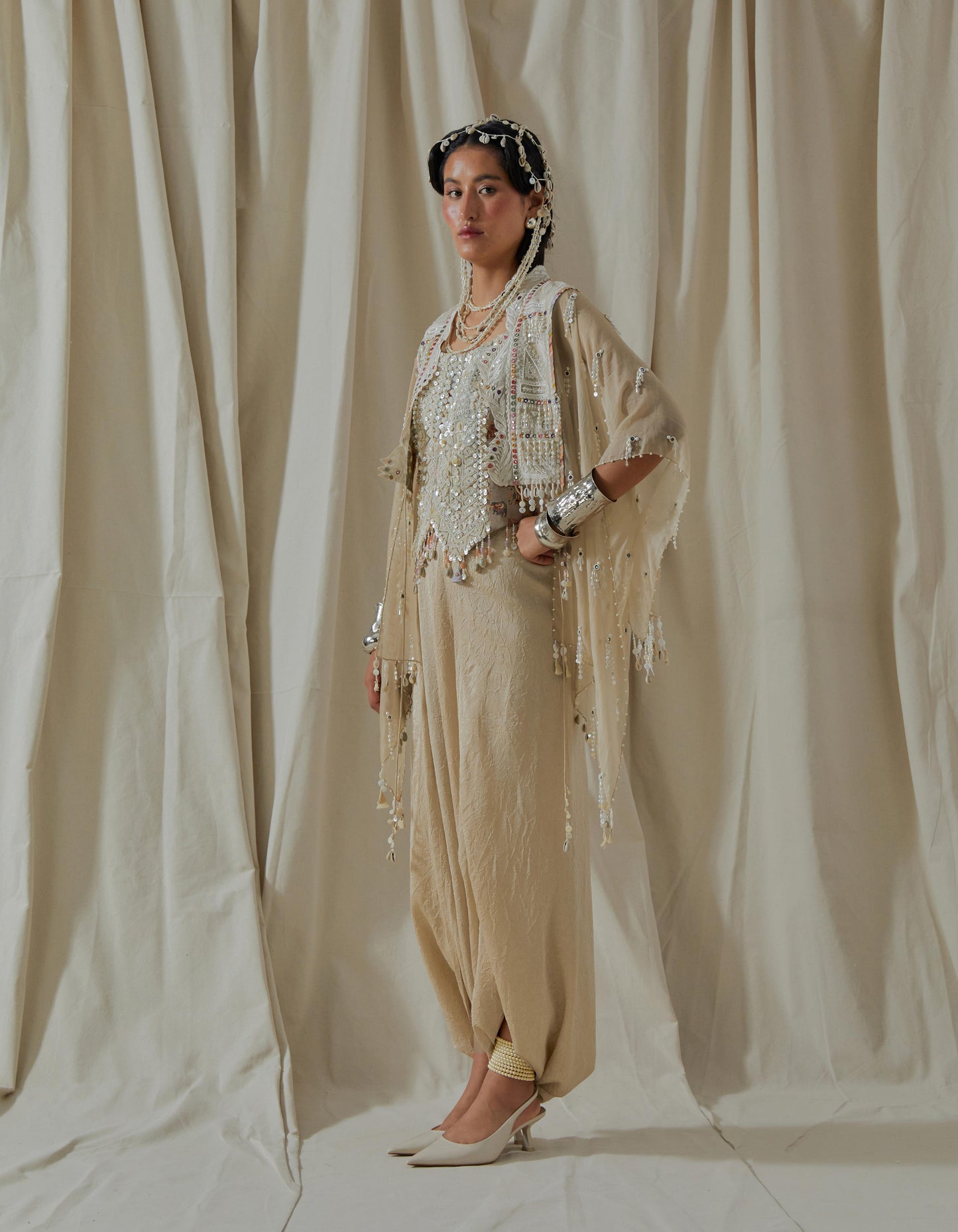 VENI DUPATTA JACKET SET