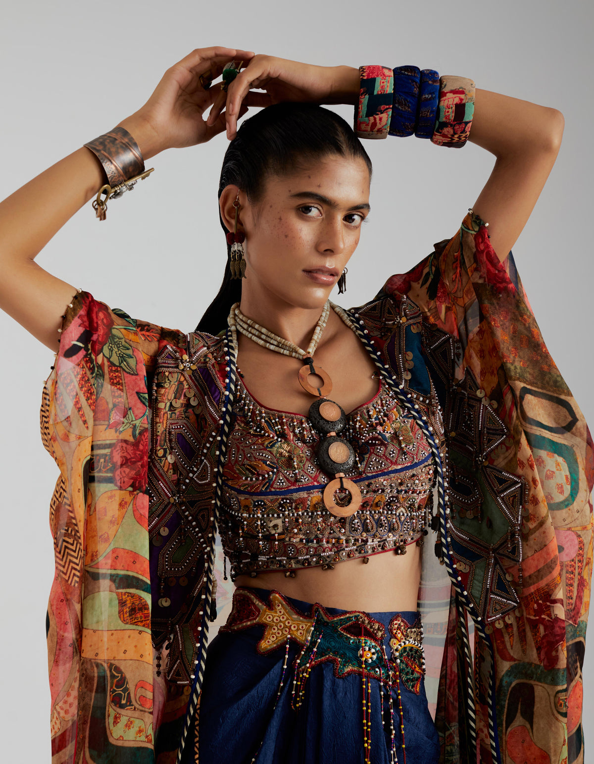 RITU KAFTAN JACKET SET