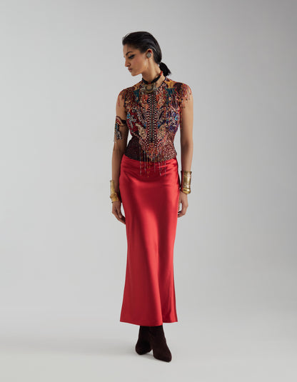 INAQ CORSET TOP SET