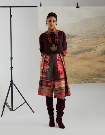 ATRI STRAIGHT SHIRT SET
