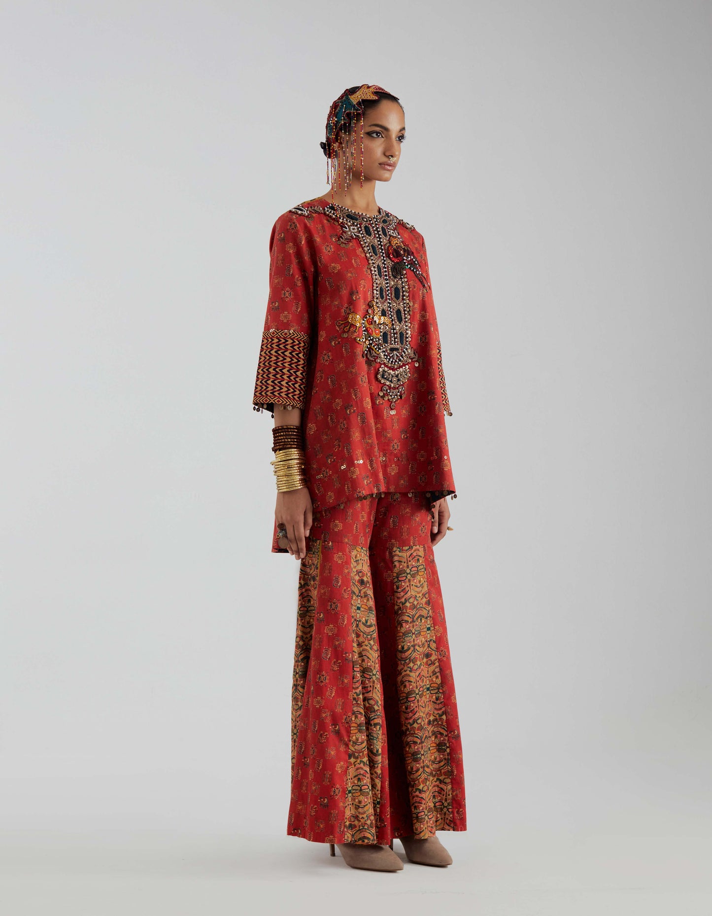 MITRA SHORT KURTA SET