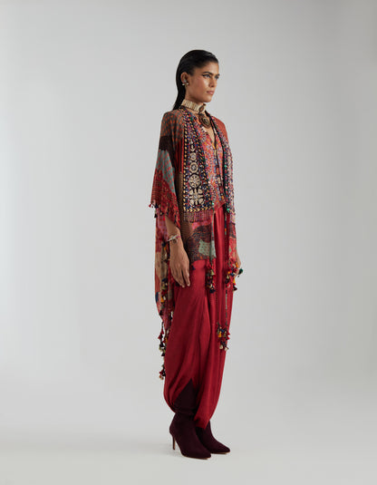 VENI DUPATTA JACKET SET