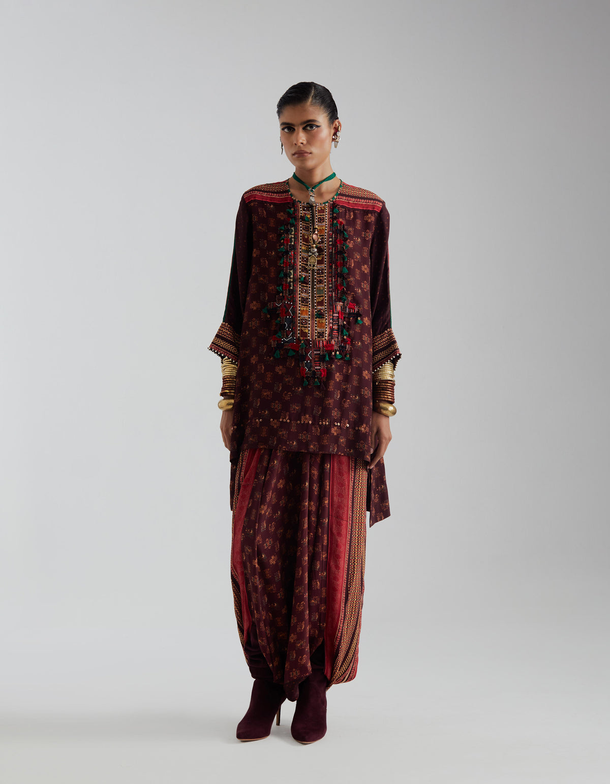 MITRA SHORT KURTA SET