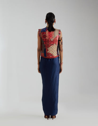 DHAARA WAISTCOAT SET
