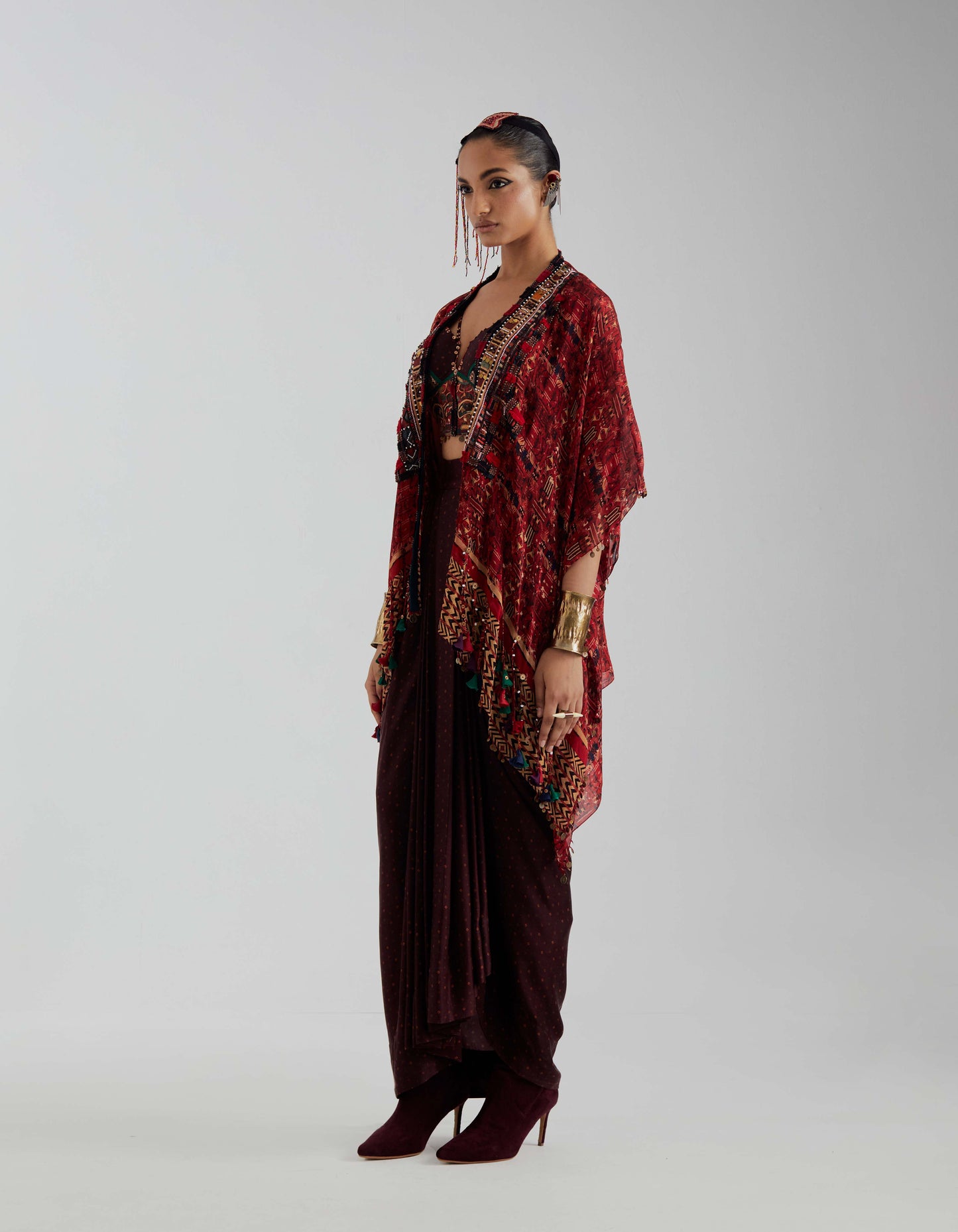 VENI DUPATTA JACKET SET